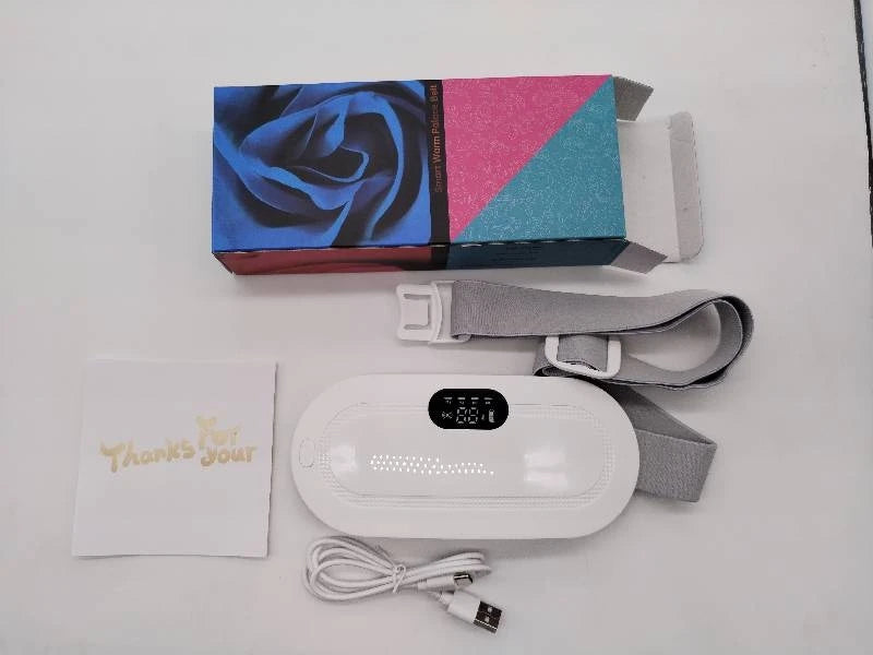 Massager for Menstrual Colic Relief, Abdominal Warm, Belt Massage Device