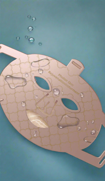 Red Led Light Therapy. Infrared Mask Silicone