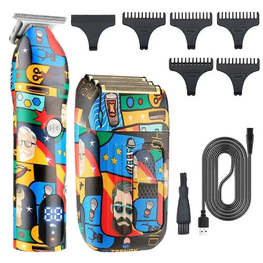 Electric Graffiti Hair Clipper and shaver